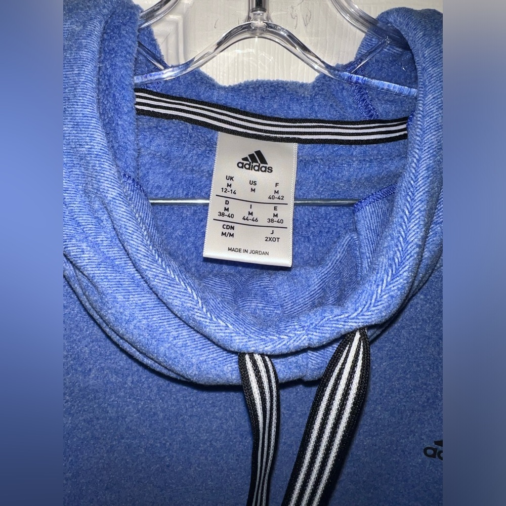 Adidas Cowl Neck Hoodie - M - Picture 3 of 4
